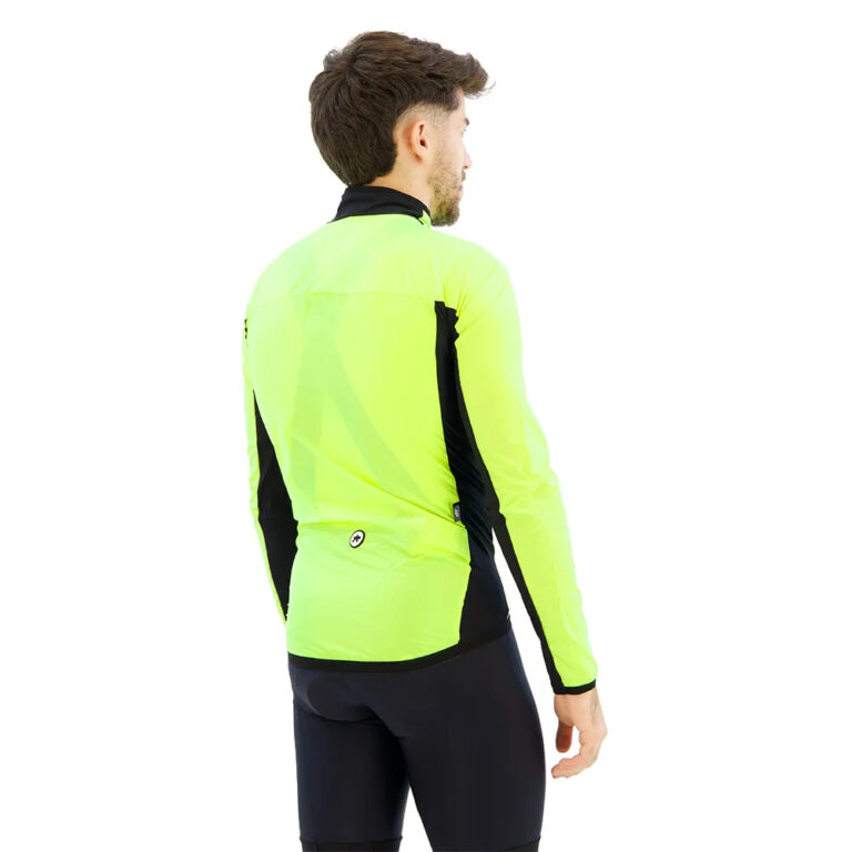 Assos Mille GT Wind C2 Jacket XS Optic Yellow - TIR Optic Yellow - Image 8