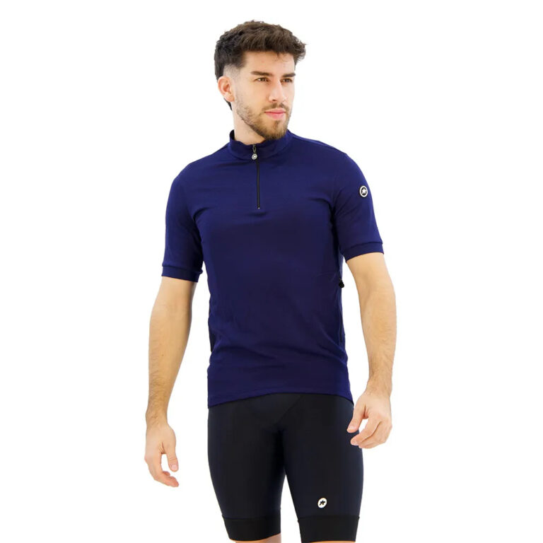 Assos Mille GTC C2 Short Sleeve Jersey M Genesi Blue - L Genesi Blue