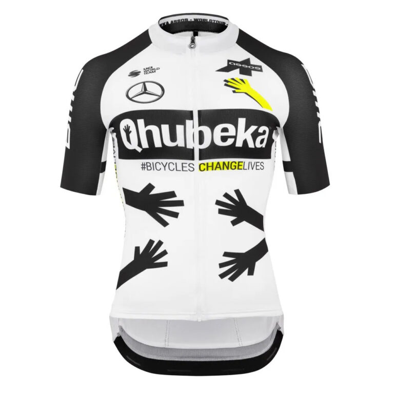 Assos Team Qhubeka 2021 GT Short Sleeve Jersey S Blue