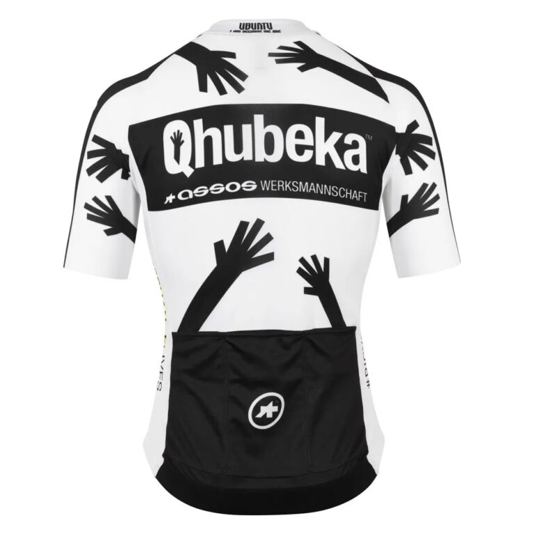 Assos Team Qhubeka 2021 GT Short Sleeve Jersey S Blue - Image 2