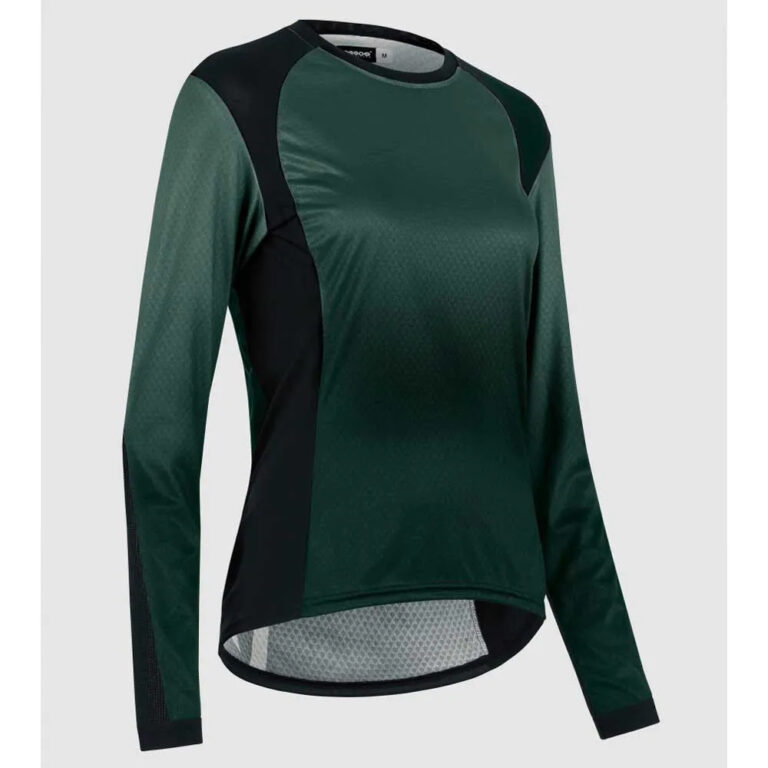 Assos Trail Long Sleeve Enduro Jersey S Schwarzwald Green - Image 3