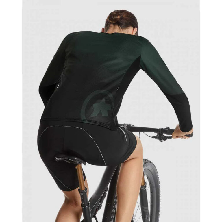 Assos Trail Long Sleeve Enduro Jersey S Schwarzwald Green - Image 7