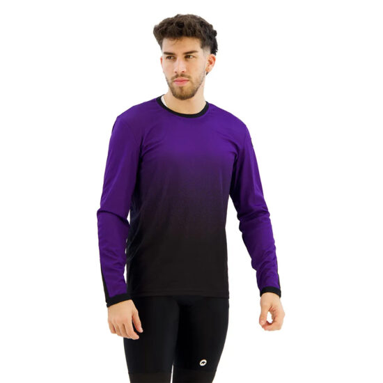 Assos Trail T3 Zodzila Long Sleeve Jersey L Ultra Violet