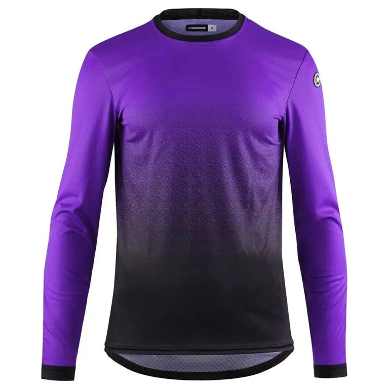 Assos Trail T3 Zodzila Long Sleeve Jersey L Ultra Violet - Image 3