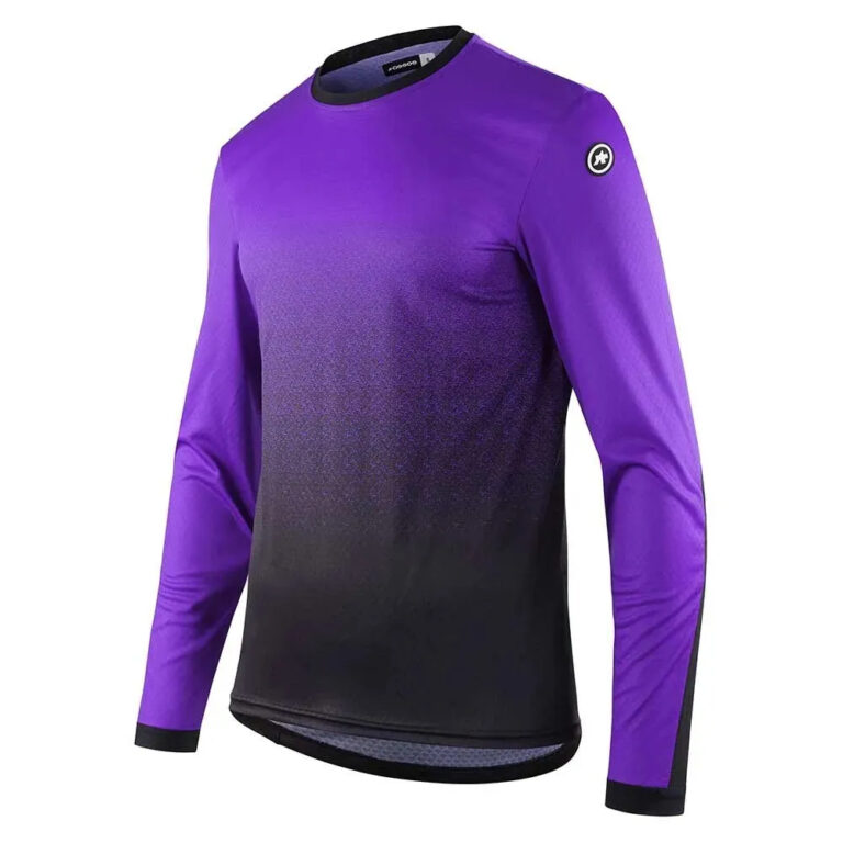 Assos Trail T3 Zodzila Long Sleeve Jersey L Ultra Violet - Image 5