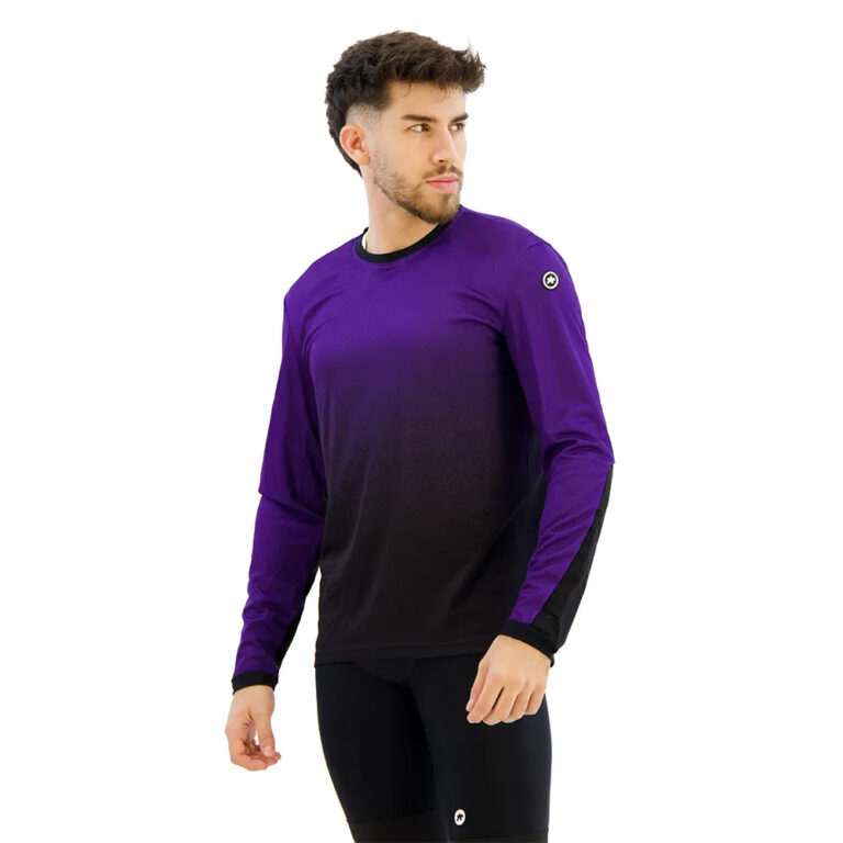 Assos Trail T3 Zodzila Long Sleeve Jersey L Ultra Violet - Image 7