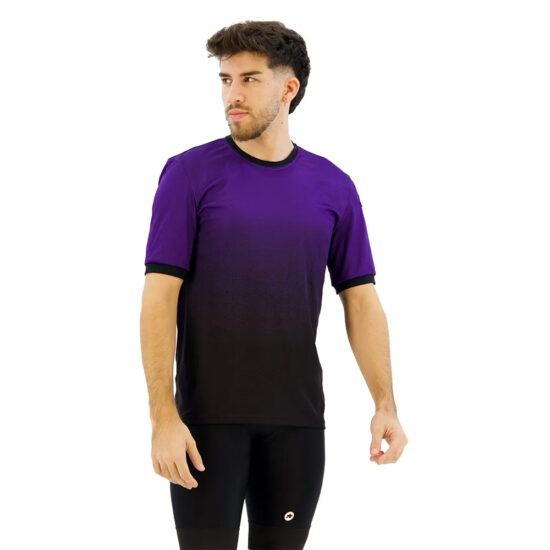 Assos Trail T3 Zodzila Short Sleeve Jersey M Ultra Violet