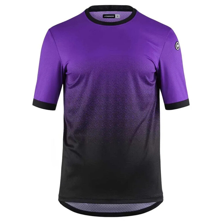 Assos Trail T3 Zodzila Short Sleeve Jersey M Ultra Violet - Image 3