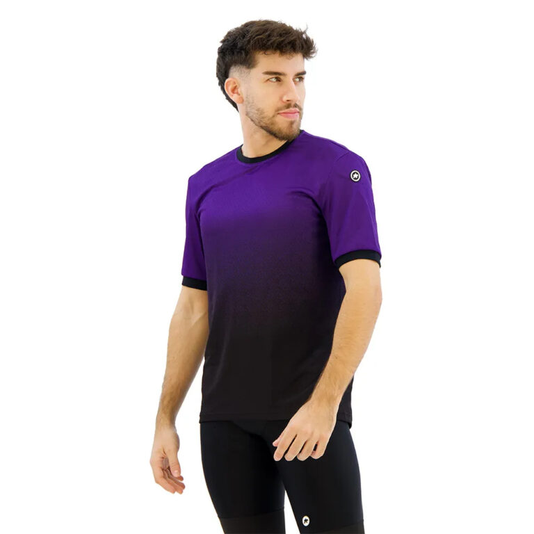 Assos Trail T3 Zodzila Short Sleeve Jersey M Ultra Violet - Image 7