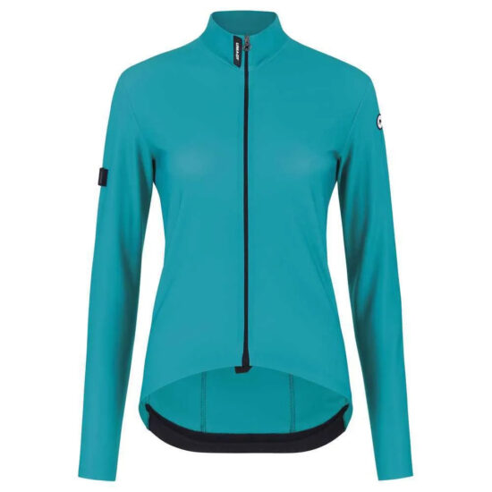 Assos Uma GT Spring Fall C2 Long Sleeve Jersey L Turquoise Green