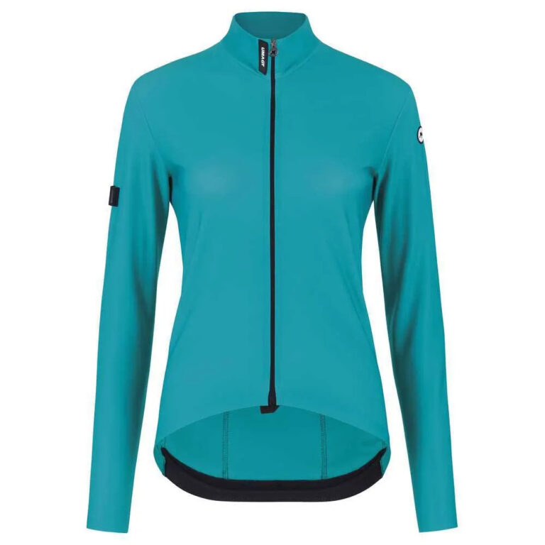 Assos Uma GT Spring Fall C2 Long Sleeve Jersey L Turquoise Green