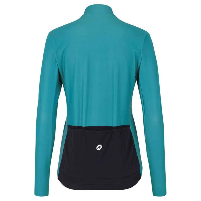 Assos Uma GT Spring Fall C2 Long Sleeve Jersey L Turquoise Green - Image 2