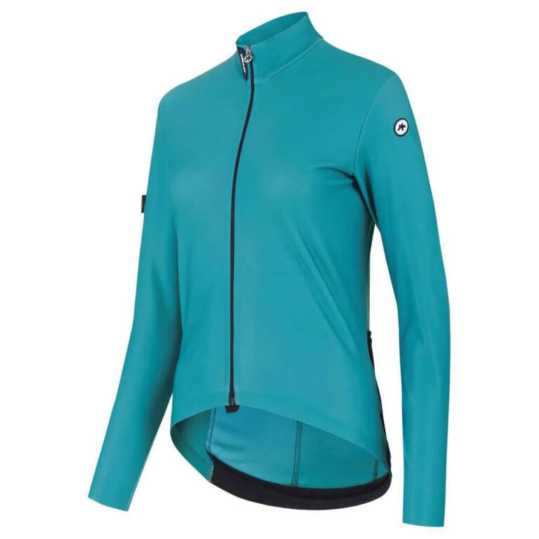 Assos Uma GT Spring Fall C2 Long Sleeve Jersey L Turquoise Green - Image 4