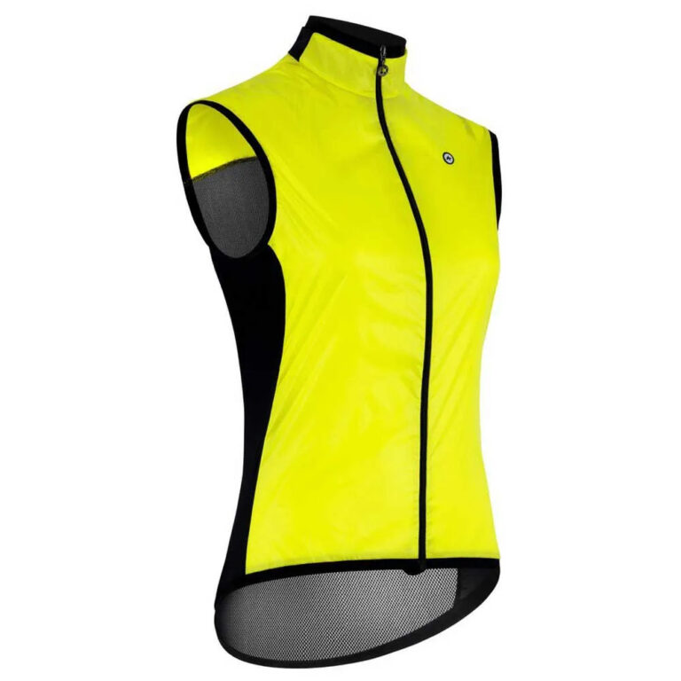 Assos UMA GT Wind C2 Gilet XS Optic Yellow - XLG Optic Yellow - Image 3