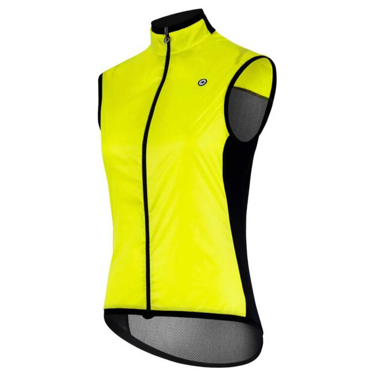 Assos UMA GT Wind C2 Gilet XS Optic Yellow - XLG Optic Yellow - Image 4