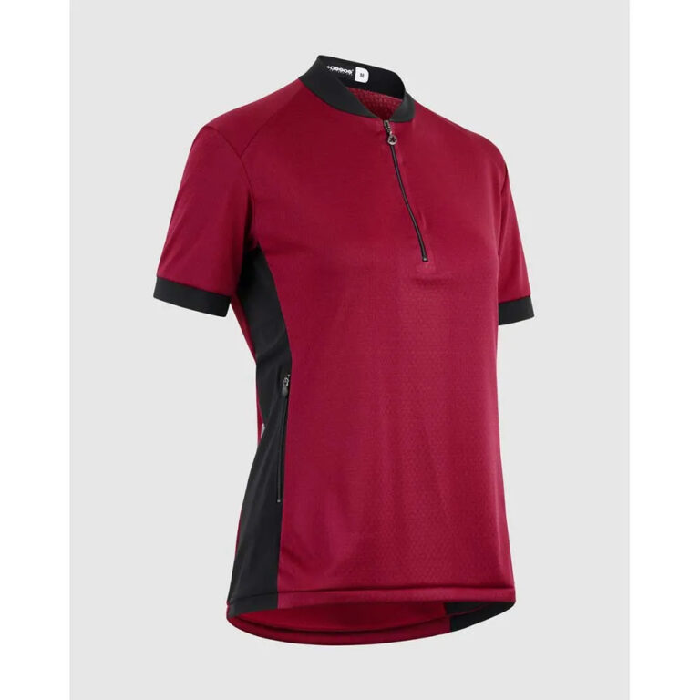 Assos UMA GTC C2 Short Sleeve Jersey M Bolgheri Red - L Bolgheri Red - Image 3