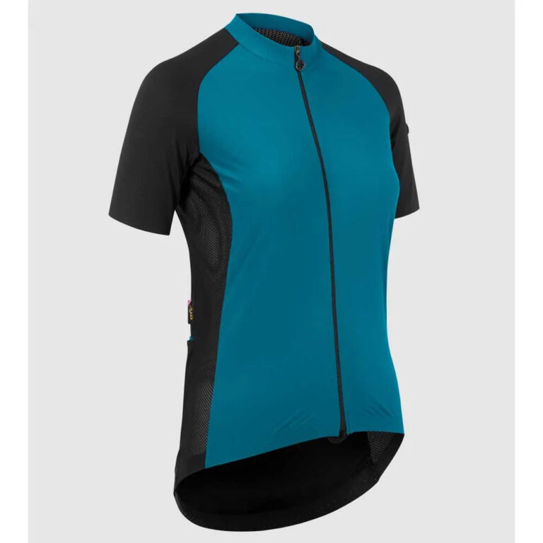 Assos Uma GTV C2 Short Sleeve Jersey M Bluish Green - Image 3