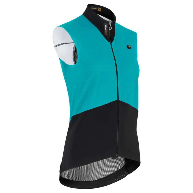 Assos Uma GTV Spring Fall C2 Gilet XS Turquoise Green - 2XL Turquoise Green - Image 3