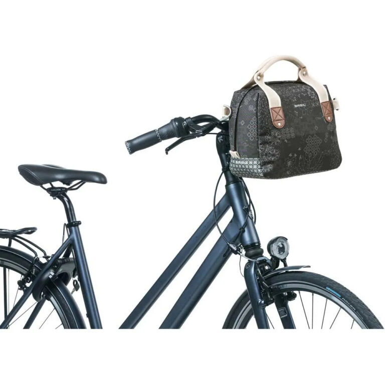 Basil Boheme Handlebar Bag 8L One Size Charcoal - Image 7