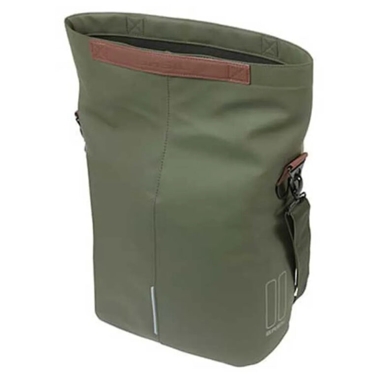 Basil City Shopper Pannier 14-16L One Size Moss Green - Image 4