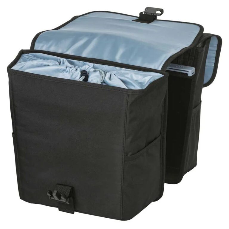 Basil Go Mik Double Panniers 32L One Size Black - Image 3