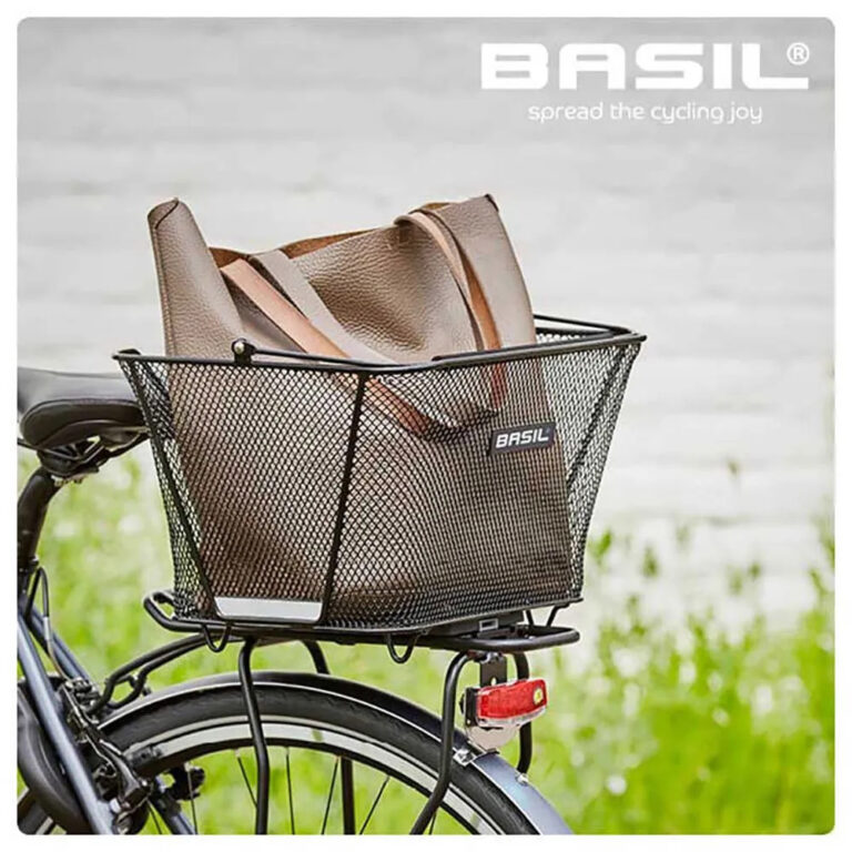 Basil Lesto Rear Basket One Size Black - Image 8