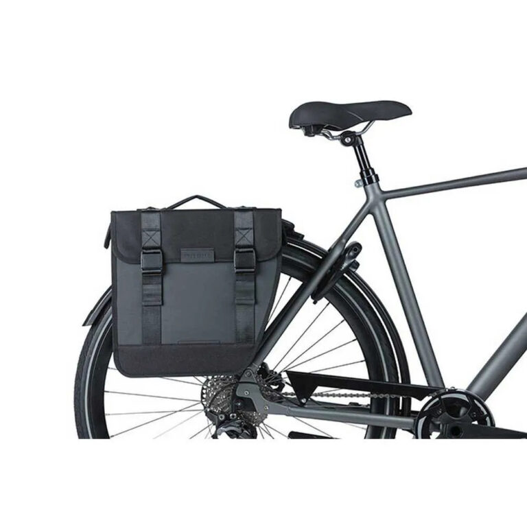 Basil Tour Waterproof MIK Panniers 28L One Size Black - Image 6