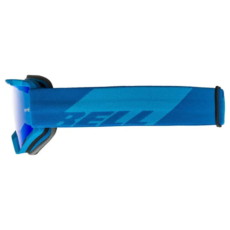 Bell Descender Crossbones Mirror Goggles Revo Blue Mirror/CAT3 Matte Light Blue / Blue