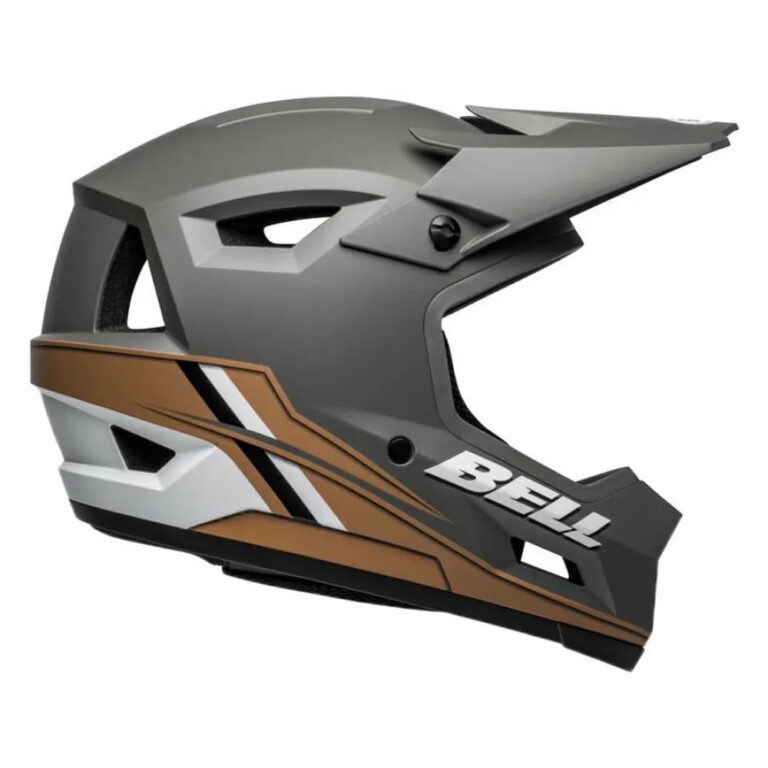 Bell Sanction 2 DLX MIPS Downhill Helmet M Dark Grey / Tan - XS-S Dark Grey / Tan - Image 4