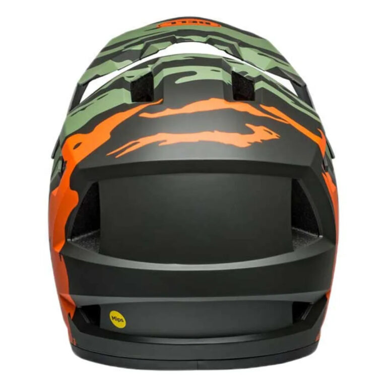 Bell Sanction 2 DLX MIPS Downhill Helmet M Matt Dark Green / Orange - XS-S Matt Dark Green / Orange - Image 6