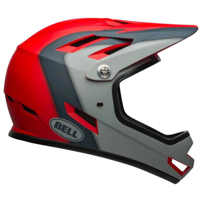 Bell Sanction Downhill Helmet XS Crimson Slate / Dark Grey - L Crimson Slate / Dark Grey - Image 3