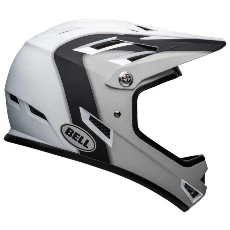 Bell Sanction Downhill Helmet XS Matt Black / White - L Matt Black / White - Image 4