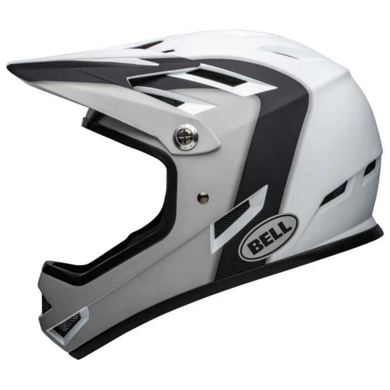 Bell Sanction Downhill Helmet XS Matt Black / White - L Matt Black / White - Image 5