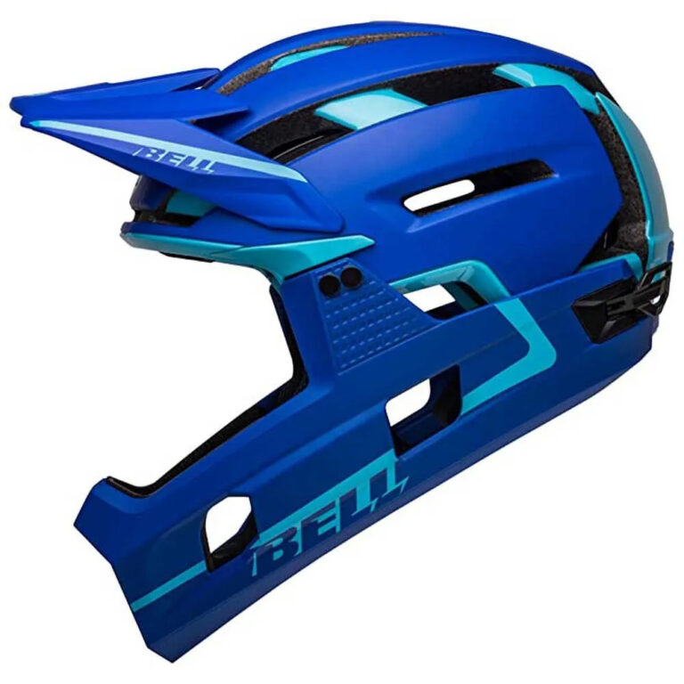 Bell Super Air R Spherical Downhill Helmet S Blue - L Blue - Image 3