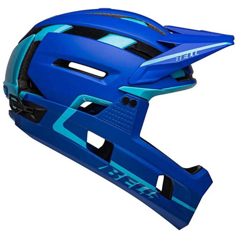 Bell Super Air R Spherical Downhill Helmet S Blue - L Blue - Image 4