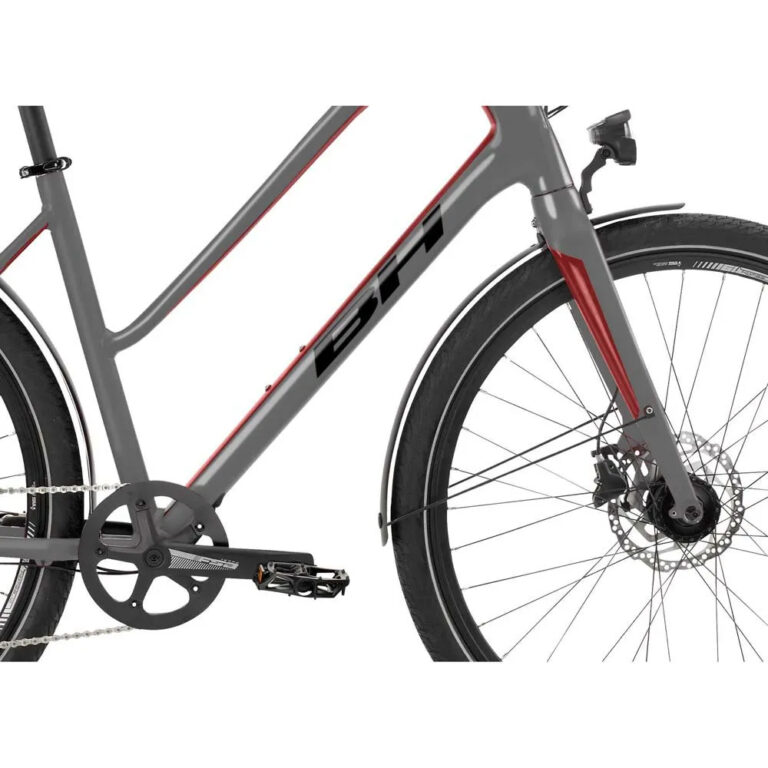 Bh Oxford Jet Lite 700C DEORE 2025 Bike M Grey / Black / Red - L Grey / Black / Red - Image 4