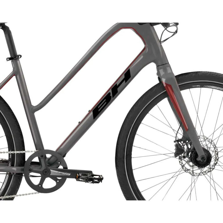 Bh Silvertip Jet Lite 700C Deore 2025 Bike M Grey / Black / Red - L Grey / Black / Red - Image 4