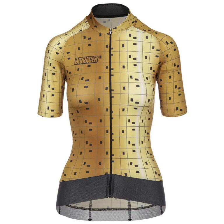 Bioracer Epic Short Sleeve Jersey XS Bit Map Gold - XL Bit Map Gold - Image 2