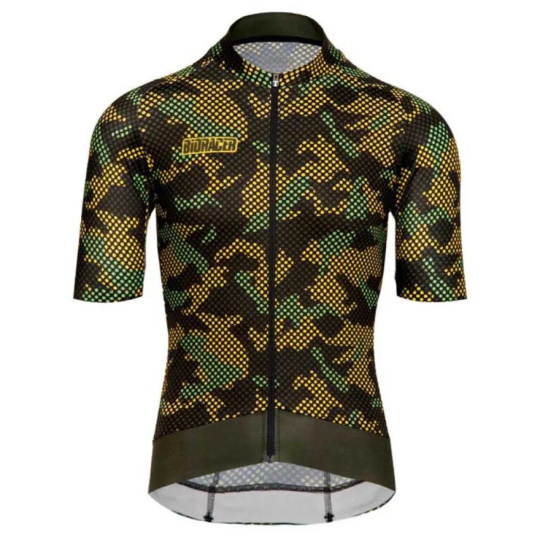 Bioracer Epic Short Sleeve Jersey S Camo21 Olive Yellow - 2XL Camo21 Olive Yellow