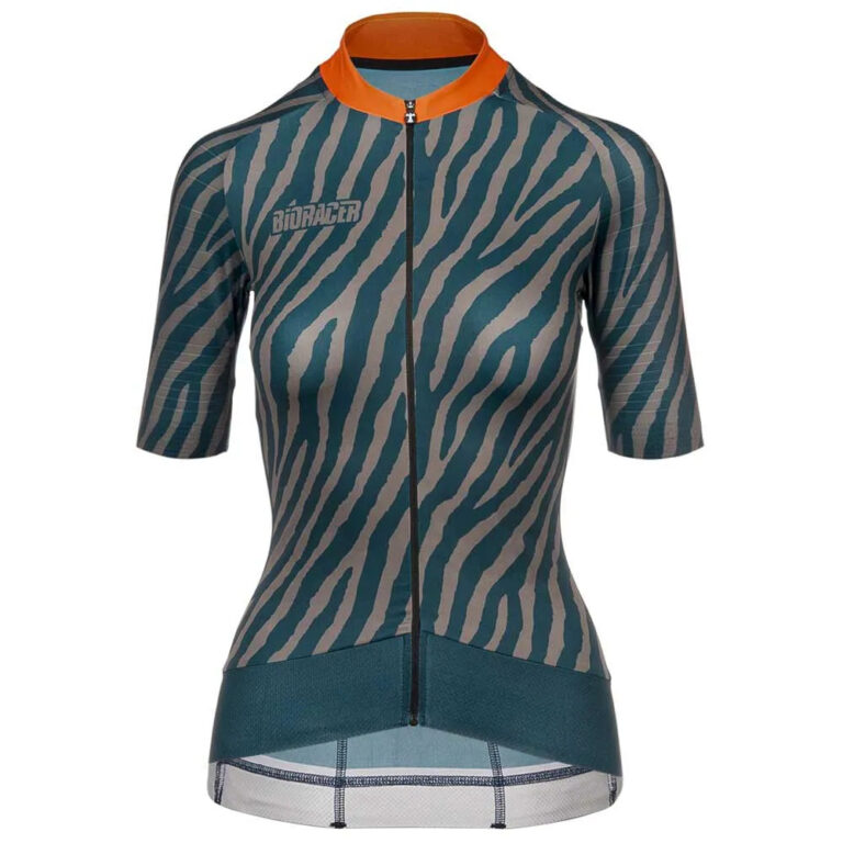 Bioracer Epic Short Sleeve Jersey XS La Cabine Petrol Beige - XL La Cabine Petrol Beige - Image 2