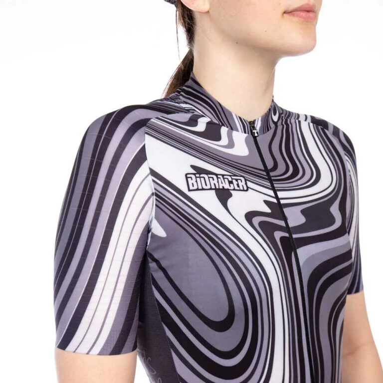 Bioracer Epic Short Sleeve Jersey XS Liquid Lola Grey - XL Liquid Lola Grey - Image 5