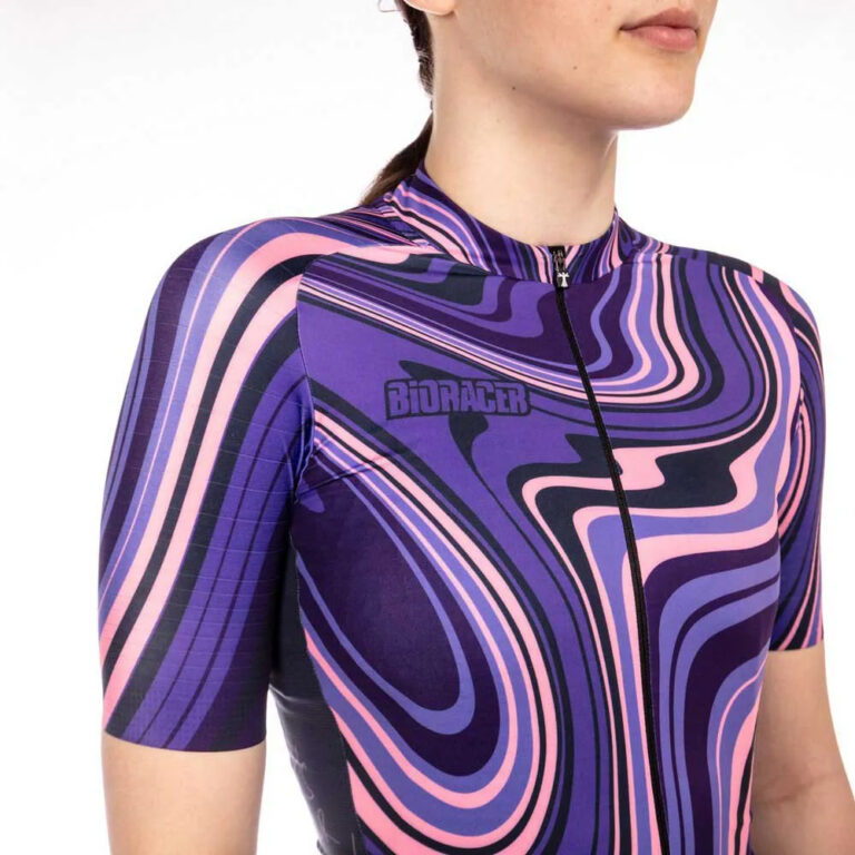 Bioracer Epic Short Sleeve Jersey XS Liquid Lola Purple - XL Liquid Lola Purple - Image 4