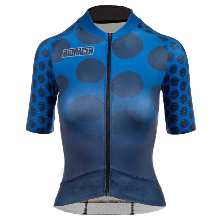 Bioracer Epic Short Sleeve Jersey XS Polka Dot Navy