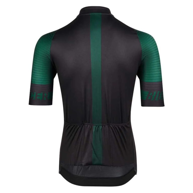 Bioracer Icon Classic Short Sleeve Jersey S Black / Dark Green - 2XL Black / Dark Green - Image 2