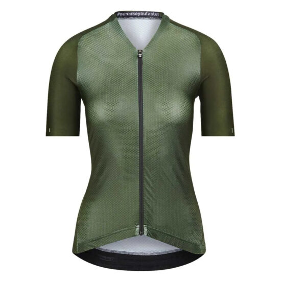 Bioracer Icon Coldblack Short Sleeve Jersey XS Olive - XL Olive