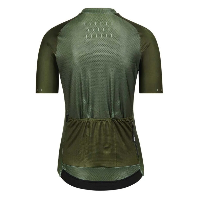 Bioracer Icon Coldblack Short Sleeve Jersey XS Olive - XL Olive - Image 2