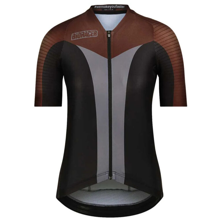 Bioracer Icon Short Sleeve Jersey XS Block Dark Chocolate - XL Block Dark Chocolate