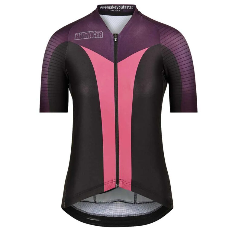 Bioracer Icon Short Sleeve Jersey XS Block Deep Purple - XL Block Deep Purple