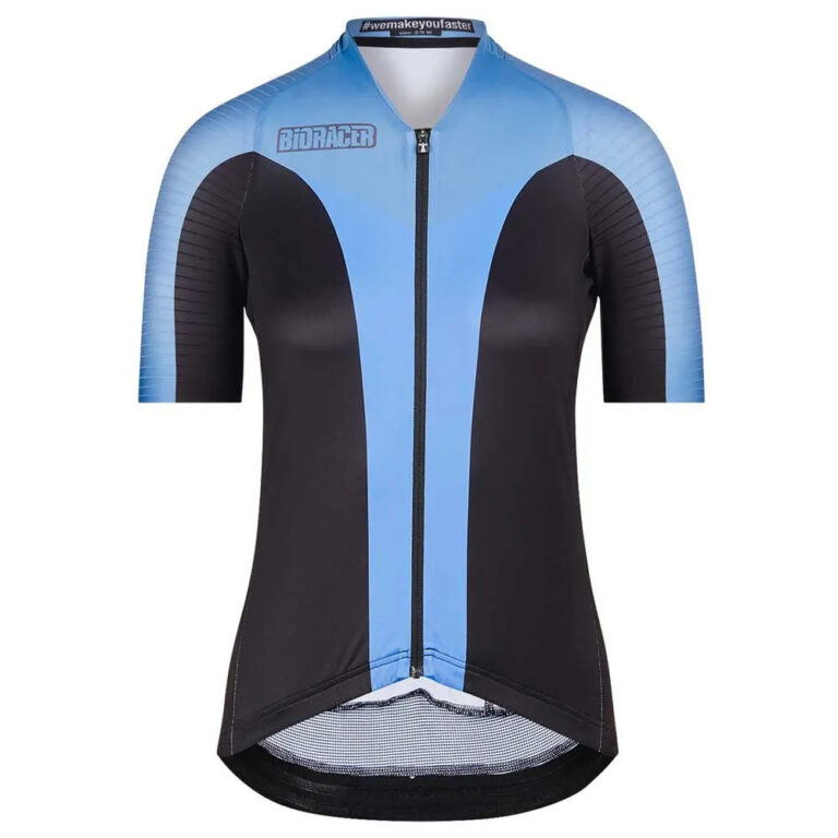 Bioracer Icon Short Sleeve Jersey XS Block Pacific Blue - XL Block Pacific Blue