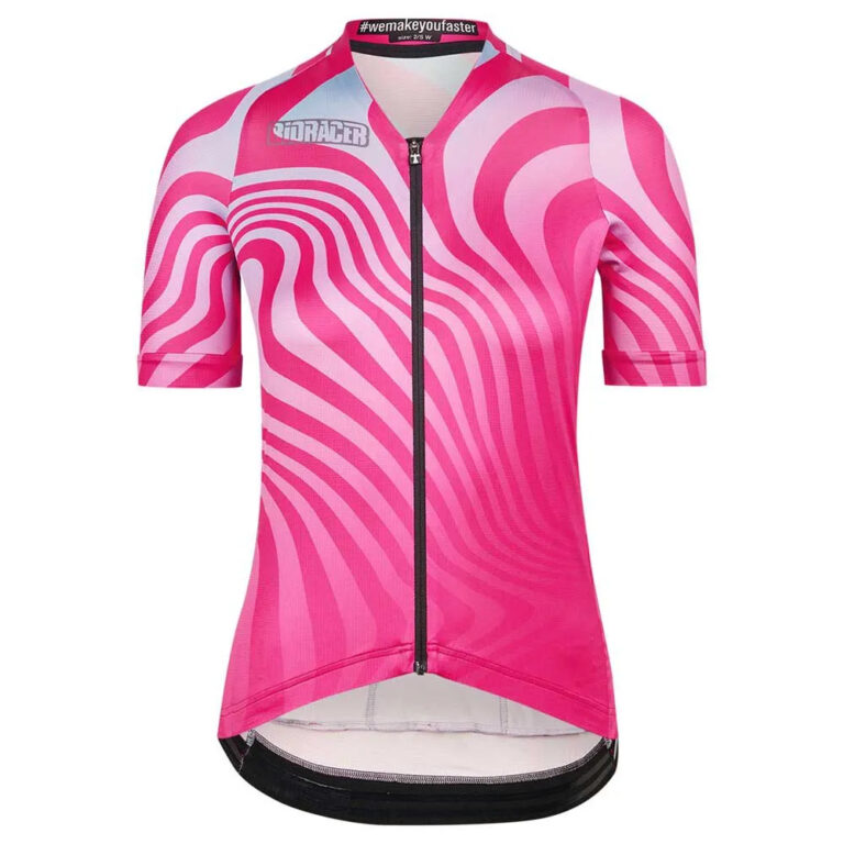 Bioracer Icon Short Sleeve Jersey XS Metalix Flow Blue / Pink - XL Metalix Flow Blue / Pink